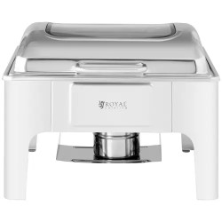 Royal Catering Chafing Dish ruokalämmitin GN 2/3 5,3 l lasi-ikkunalla