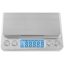 Steinberg BASIC digitaalinen pöytävaaka SBS-TW-3000/100, 0,6 g–3 kg, luettavuus 0,1 g