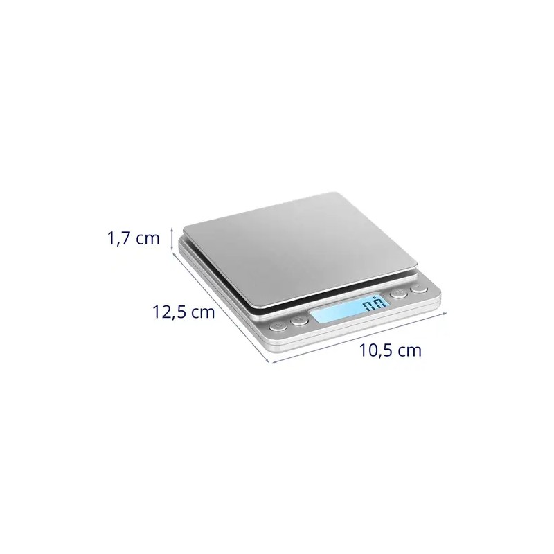 Steinberg BASIC digitaalinen pöytävaaka SBS-TW-3000/100, 0,6 g–3 kg, luettavuus 0,1 g