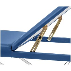 Taitettava hierontapöytä 185 x 60 cm, korkeussäädettävä 59-80 cm, 180 kg, sininen