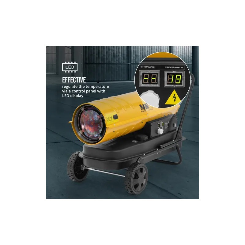 Diesel-lämmitin pyörillä 30 kW 38 l ECO Series