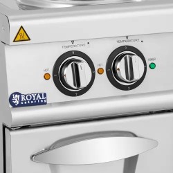 Royal Catering Elektroherd Gastro 5,2 kW 2 levyä alakaapilla
