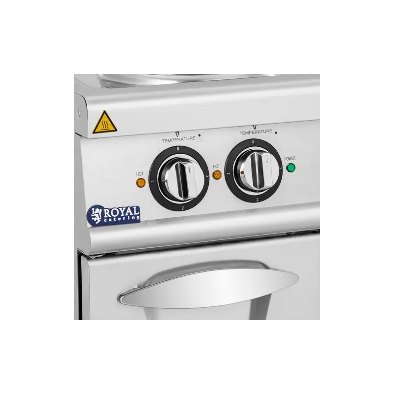 Royal Catering Elektroherd Gastro 5,2 kW 2 levyä alakaapilla