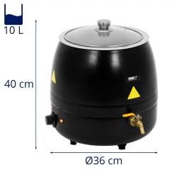 MSW sähköinen vahansulatin kynttilöiden valmistukseen 10 l 400 W
