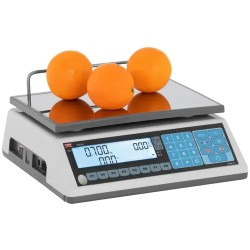 TEM030D-B1 Hintalaskuvaaka, 30 kg, tarkkuus 5/10 g, 23 x 30 cm, Dual-LCD