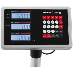 Steinberg Systems alustavaaka 60 kg / 0,005 kg 40 x 50 cm LCD takaseinällä