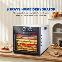 Royal Catering ruoankuivuri 26 l, 8 hyllyä, 800 W