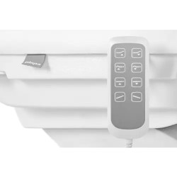 Sähköinen hoitopöytä BOLZANO WHITE, 4 moottoria, 187 x 60 cm, valkoinen