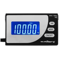Steinberg Systems SBS-PT-100C paketivaaka 100 kg 30 x 30 cm ulkoinen LCD