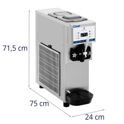 Royal Catering pehmisautomaatti 800 W 6,5 l/h LED-näytöllä
