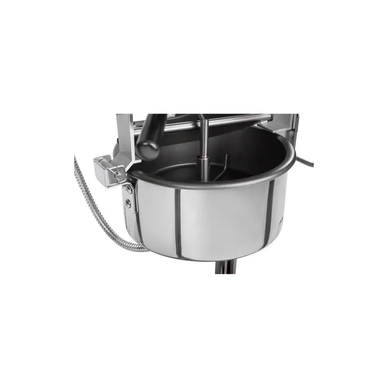 Royal Catering Popcornkone vaunulla 1500 W 5 kg/h Retro-malli punainen