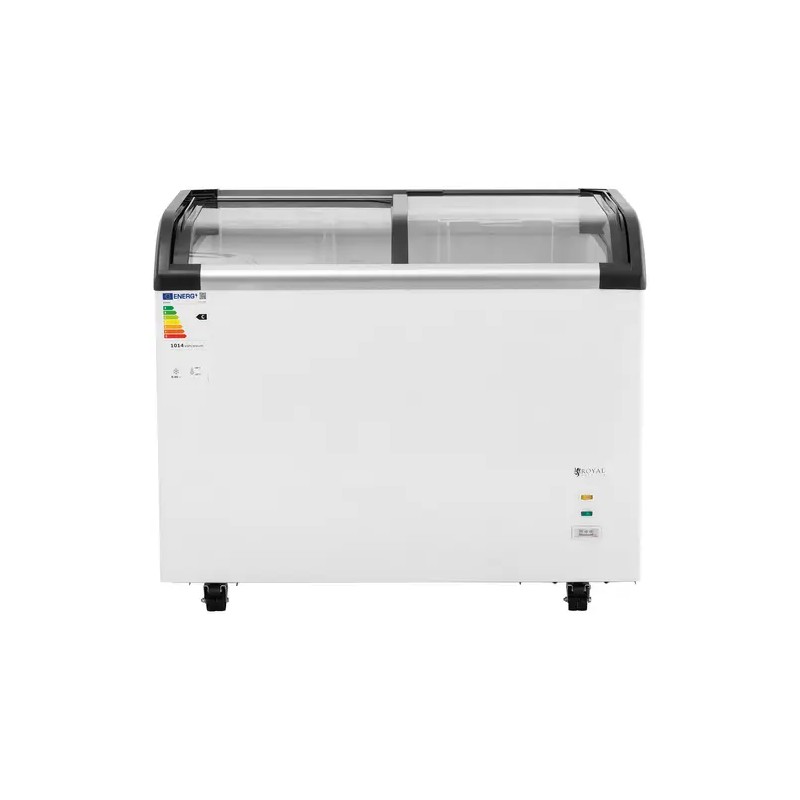 Royal Catering RCFZ-198G pakastin 273 l lasiovilla