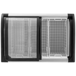 Royal Catering RCFZ-198G pakastin 273 l lasiovilla