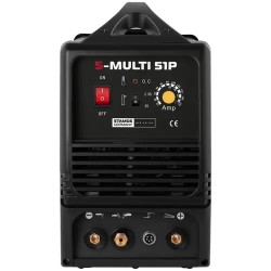 Stamos Pro S-MULTI 51P Kombihitsauslaite WIG 180 A, MMA 160 A, CUT 50 A ja Carbonic-hitsauskypärä 12 kg