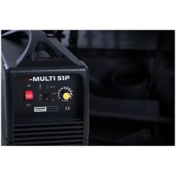 Stamos Pro S-MULTI 51P Kombihitsauslaite WIG 180 A, MMA 160 A, CUT 50 A ja Carbonic-hitsauskypärä 12 kg