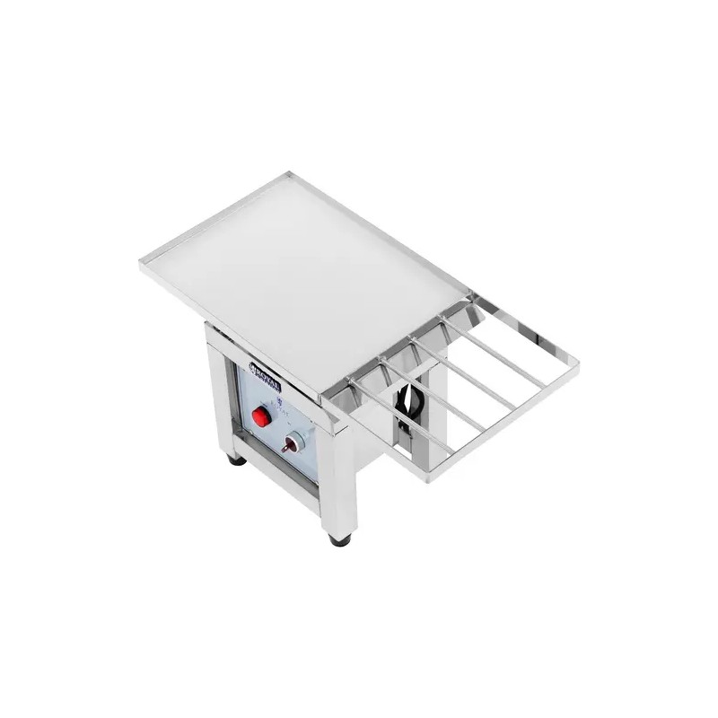 Royal Catering suklaan tärinäpöytä, ruostumaton teräs, 30 W