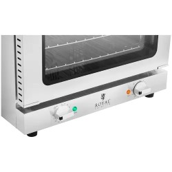 Royal Catering kiertoilmauuni 2 150 W, 70–250 °C, sisältää 3 grilliristikkoa