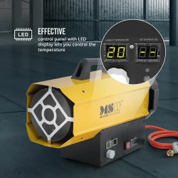 MSW Kaasilämmitin 60 kW 510 m²