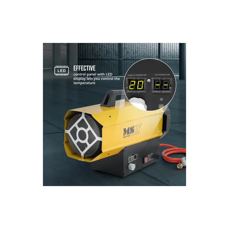 MSW Kaasilämmitin 60 kW 510 m²
