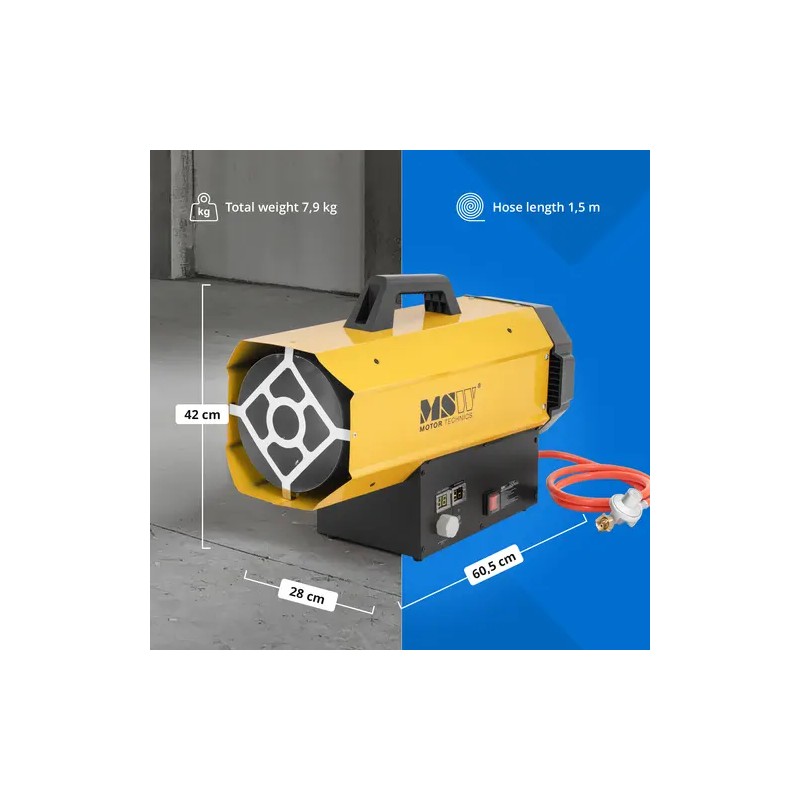 MSW Kaasilämmitin 60 kW 510 m²