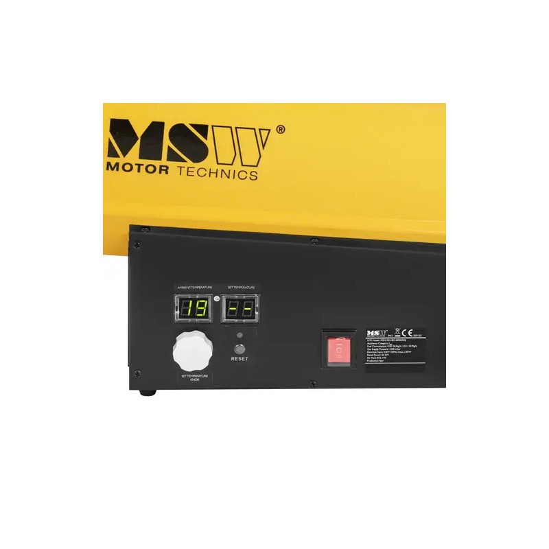 MSW Kaasilämmitin 60 kW 510 m²