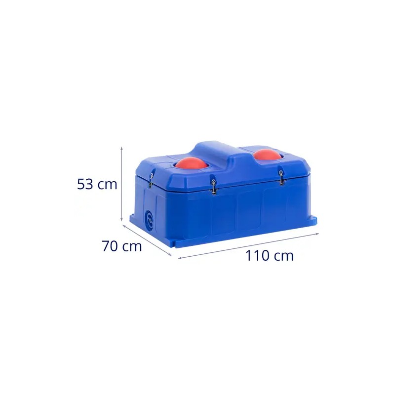 Wiesenfield Thermojuottoallas 85 l, 2 kammiota, frost-proof -30 °C
