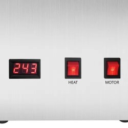 Royal Catering hattarakone 52 cm 1200 W ruostumaton teräs