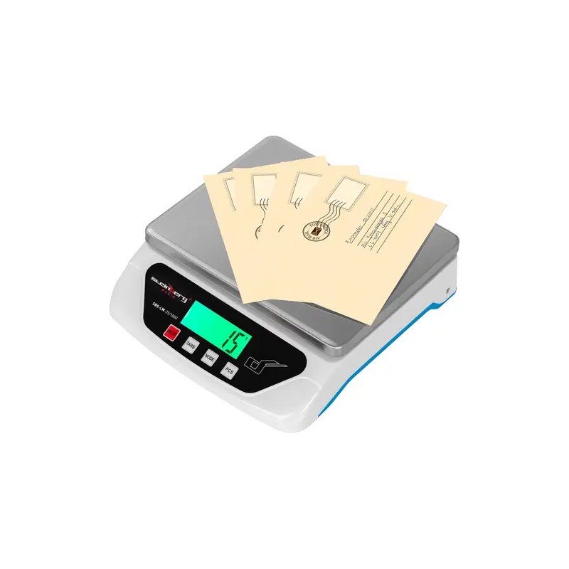 Digitaalinen pakettivaaka SBS-LW-25/1000, 25 kg / 1 g, ruostumaton teräs