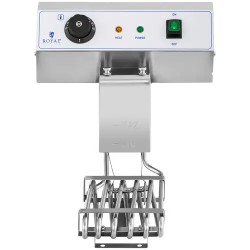 Royal Catering sähköinen kaksoisfryyrinä 2 x 16 l 6400 W poistoventtiileillä