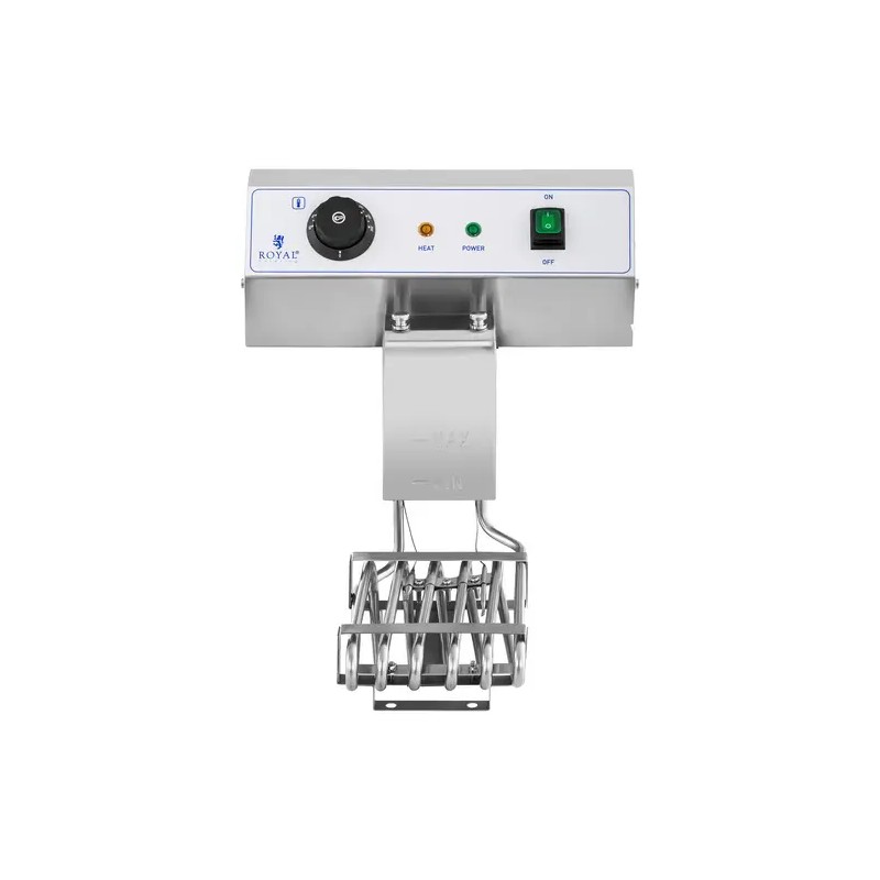Royal Catering sähköinen kaksoisfryyrinä 2 x 16 l 6400 W poistoventtiileillä