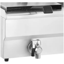 Royal Catering sähköinen kaksoisfryyrinä 2 x 16 l 6400 W poistoventtiileillä