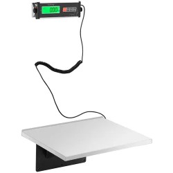 Steinberg Systems taitettava seinävaaka 150 kg 55 x 45 cm ulkoinen LCD