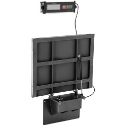 Steinberg Systems taitettava seinävaaka 150 kg, 55 x 45 cm, ulkoinen LCD