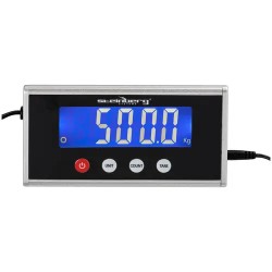 Lattiavaaka 500 kg / 100 g, 1000 x 500 mm, LCD-näyttö