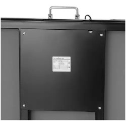Lattiavaaka 500 kg / 100 g, 1000 x 500 mm, LCD-näyttö