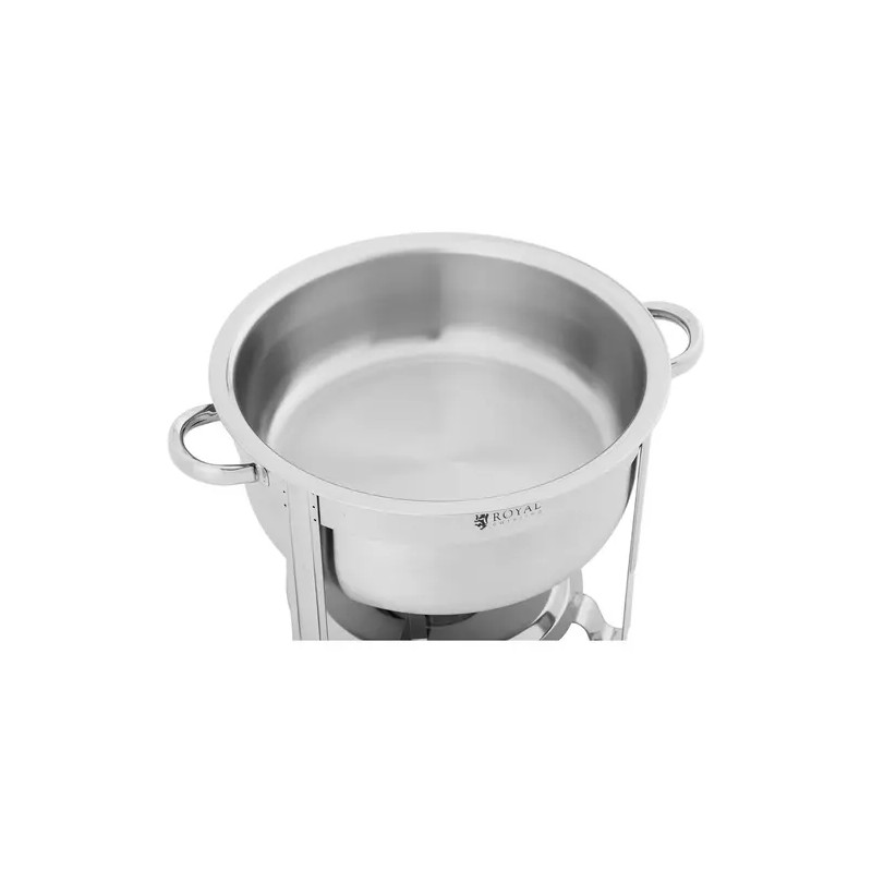 Royal Catering ruokalämmitin pyöreä 5 l ruostumaton teräs