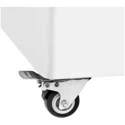 Royal Catering pakastin 280 l lukittavilla lasiovilla