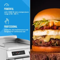 Royal Catering Induktiogrilli 720 x 610 mm, 10000 W, sileä pinta