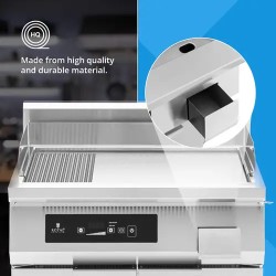 Royal Catering Induktiogrilli 720 x 610 mm, 10000 W, sileä pinta