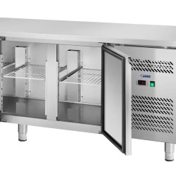 Royal Catering RCLK-S449 kylmälaite 450 l 4 ovea 227 x 64 cm ruostumaton teräs