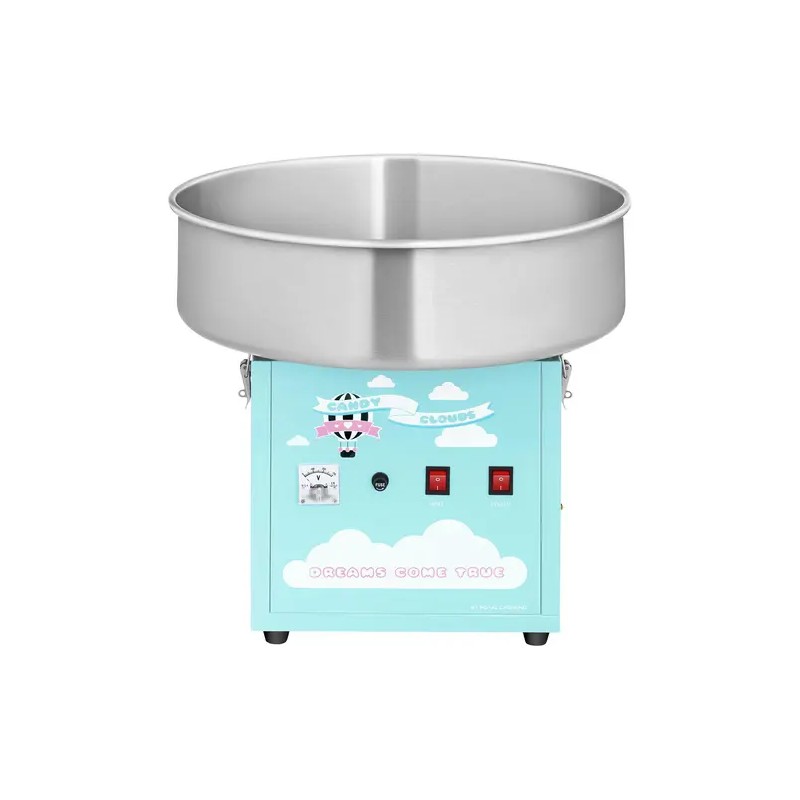 Royal Catering RCZK-1200-BG sokerivattikone 52 cm 1200 W turkoosi