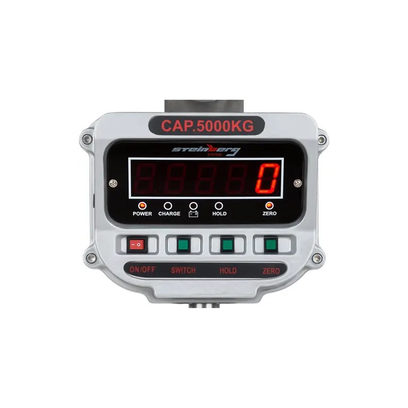 Steinberg Systems SBS-KW-5TE nostovaaka 5000 kg, 1 kg tarkkuus, LED-näyttö ja kaukosäädin 19,5 kg