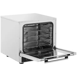 Royal Catering kiertoilmauuni 2800 W höyrytoiminnolla ja 4 uunipellillä
