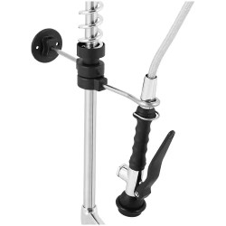 Tiskisuihkusetti kääntyvällä hanalla 220 mm ja letkulla 1000 mm, G1/2"