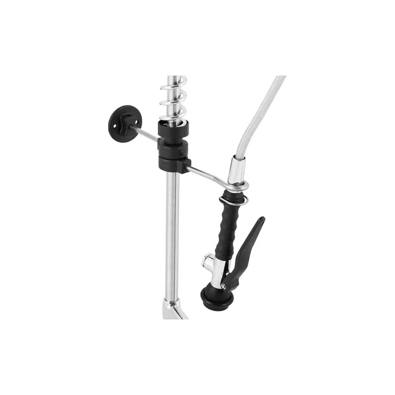Tiskisuihkusetti kääntyvällä hanalla 220 mm ja letkulla 1000 mm, G1/2"