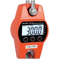 Digitaalinen nostovaaka SBS-KW-300/100-O 300 kg / 0,1 kg LCD-näytöllä