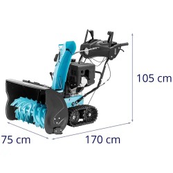 Bensiinikäyttöinen lumipuhallin 750 mm työlleveys 302 cm³