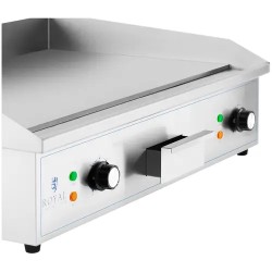 Royal Catering sähkögrilli 727 x 420 mm, tasainen valurautalevy, 4400 W