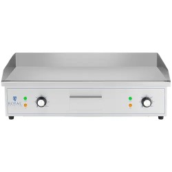 Royal Catering sähkögrilli 727 x 420 mm, tasainen valurautalevy, 4400 W