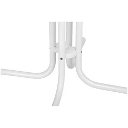 Royal Catering RC-BIS80FW bistro-pöytä 80 cm valkoinen kokoontaitettava